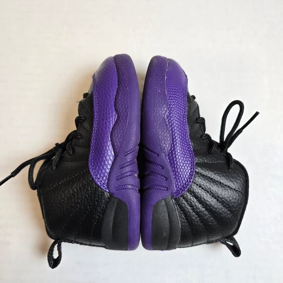 Nike Air Jordan 12 XII Retro TD Toddler Shoes 8C Field Purple Black 850000-057 - Picture 4 of 7